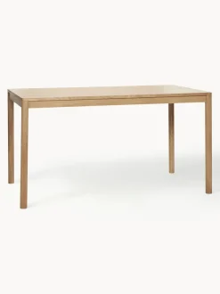 Mesa de comedor de roble Acorn, 140 x 80 cm