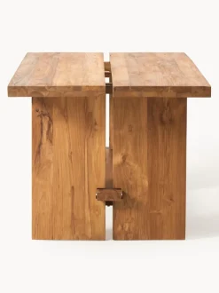 Mesa de comedor de teca Hugo, tamaños diferentes