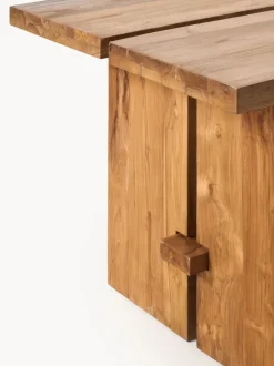 Mesa de comedor de teca Hugo, tamaños diferentes