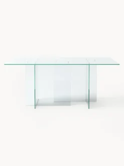 Mesa de comedor de vidrio Anouk, tamaños diferentes