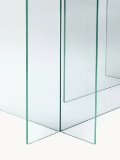 Mesa de comedor de vidrio Anouk, tamaños diferentes