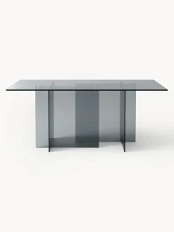 Mesa de comedor de vidrio Anouk, tamaños diferentes