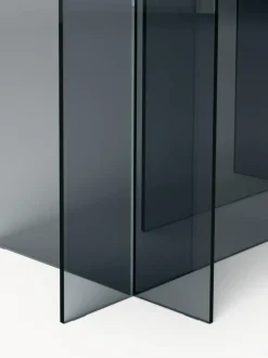 Mesa de comedor de vidrio Anouk, tamaños diferentes