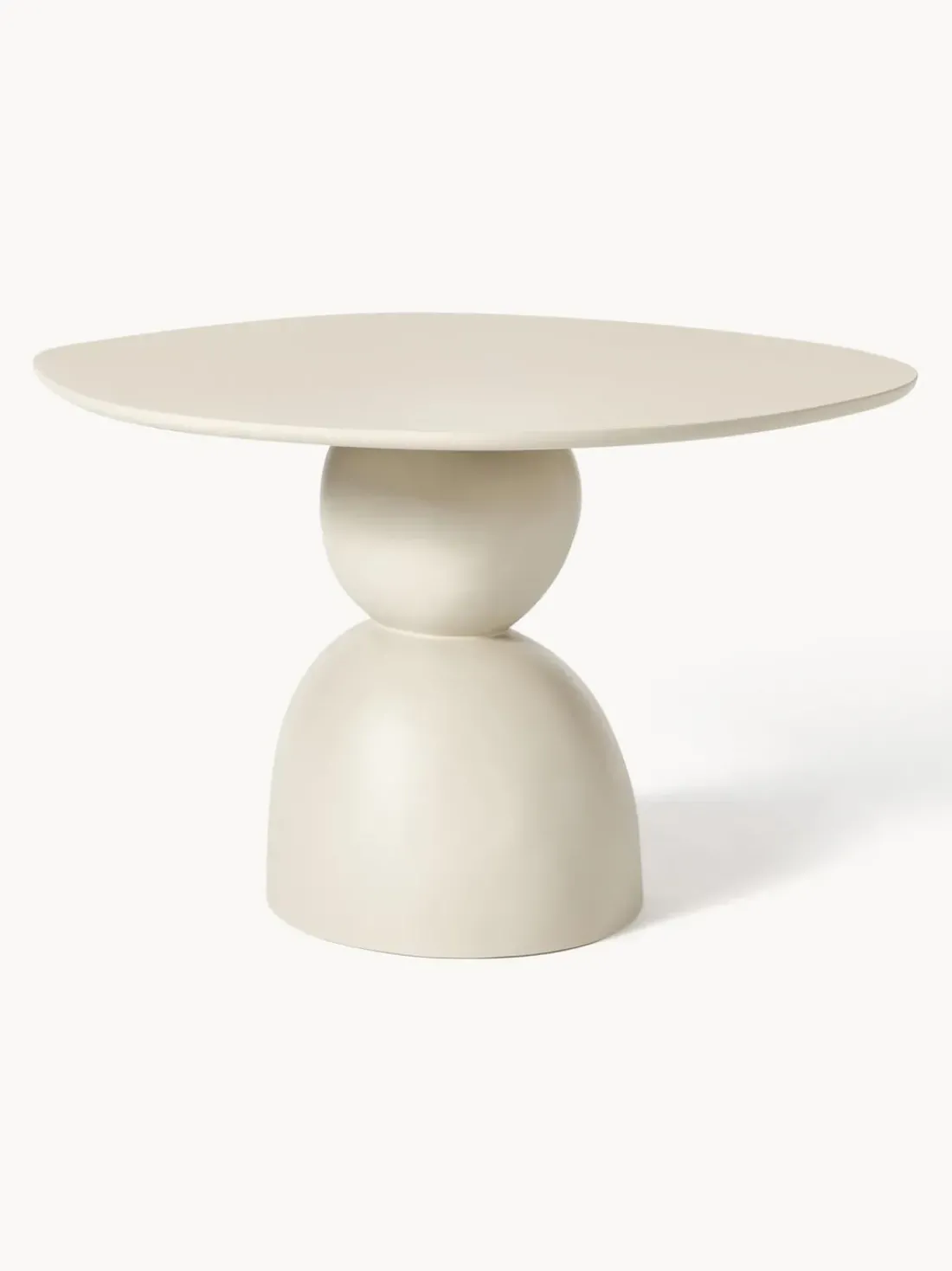 Mesa de comedor en forma orgánica Sahra, tamaños diferentes