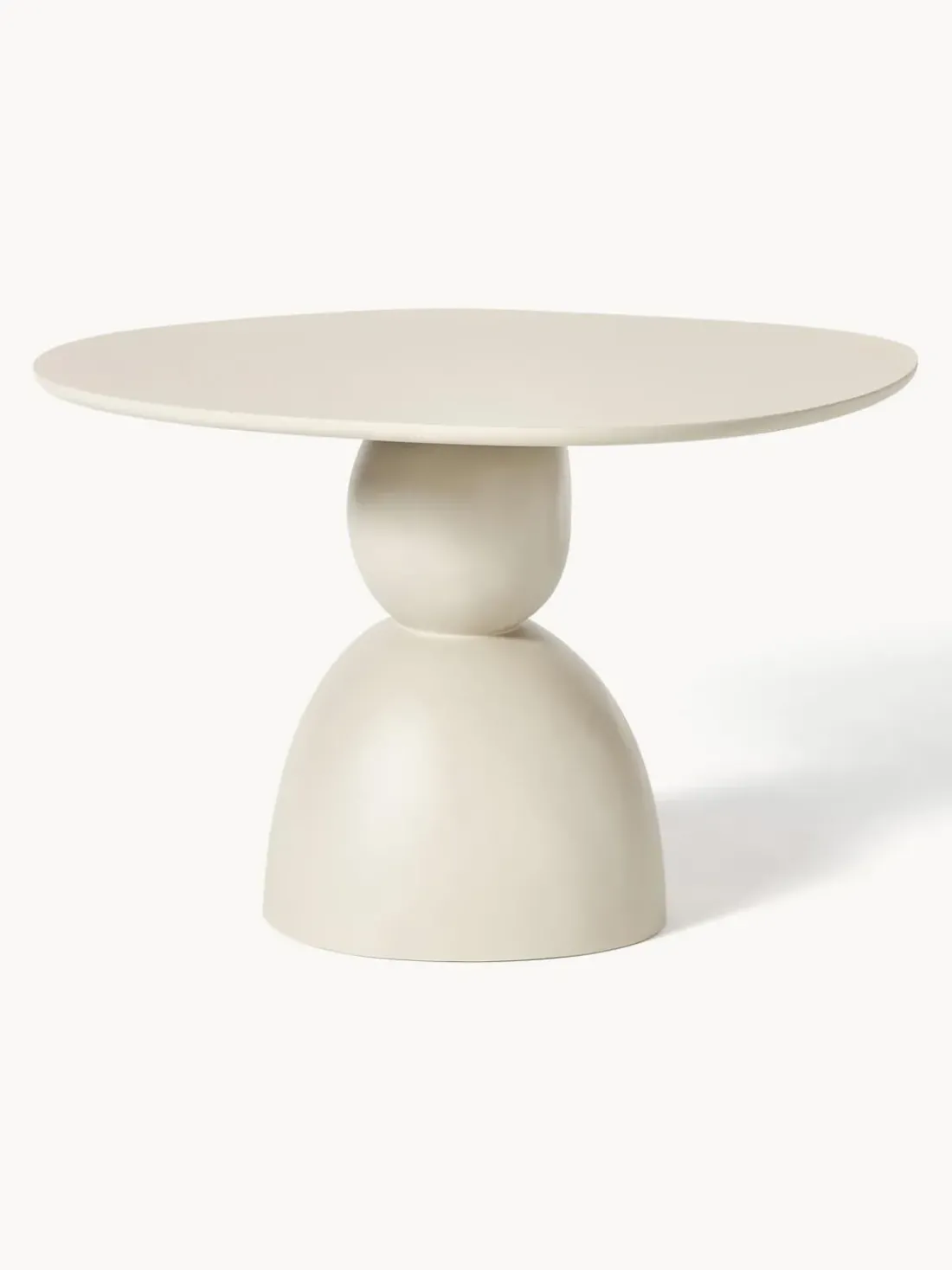 Mesa de comedor en forma orgánica Sahra, tamaños diferentes