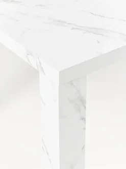 Mesa de comedor en look mármol Carl