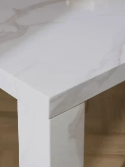 Mesa de comedor en look mármol Carl