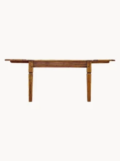 Mesa de comedor extensible de madera de acacia Chateaux, 120 - 200 X 90 cm