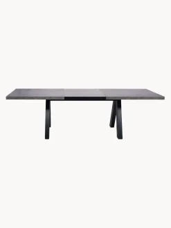 Mesa de comedor extensible en look cemento Apex, 200-250 x 100 cm