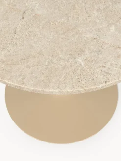 Mesa de comedor ovalada de mármol Miley, tamaños diferentes