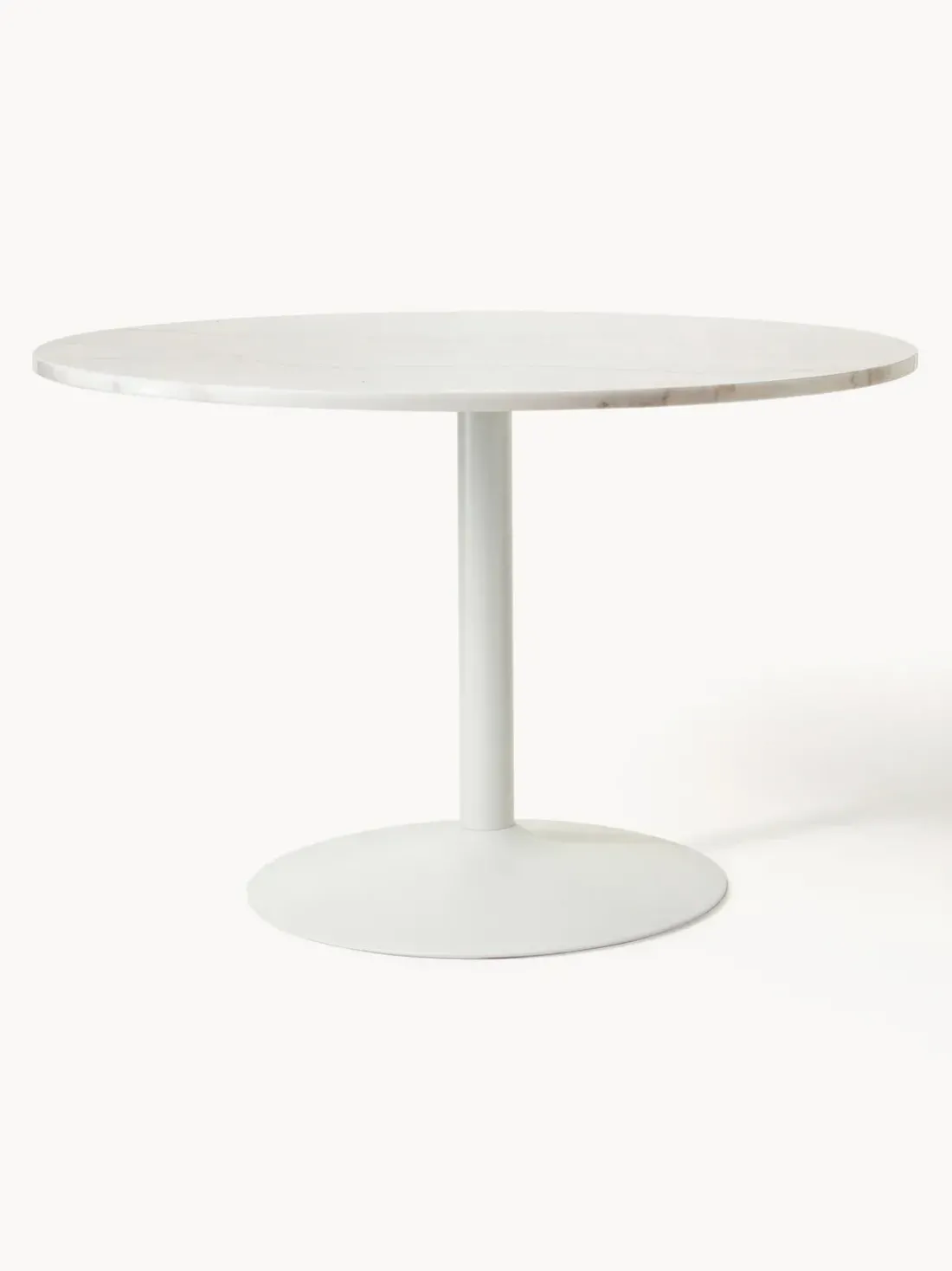Mesa de comedor ovalada de mármol Miley, tamaños diferentes