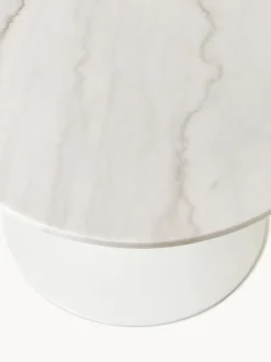 Mesa de comedor ovalada de mármol Miley, tamaños diferentes