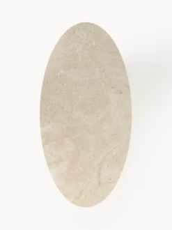 Mesa de comedor ovalada de mármol Miley, tamaños diferentes