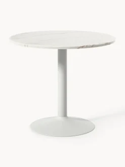 Mesa de comedor ovalada de mármol Miley, tamaños diferentes