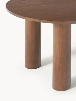 Mesa de comedor ovalada de roble Dunia, tamaños diferentes