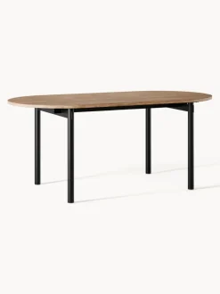 Mesa de comedor ovalada Mavi, tamaños diferentes