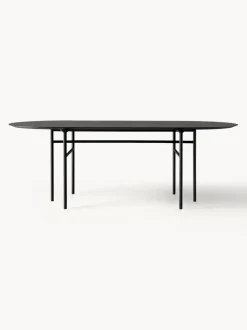 Mesa de comedor ovalada Snaregade, 210 x 95 cm