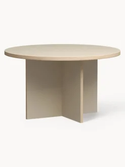 Mesa de comedor redonda Cirkel, Ø 129 cm