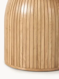 Mesa de comedor redonda con estructura estriada Nelly, tamaños diferentes