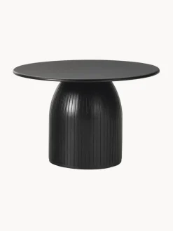 Mesa de comedor redonda con estructura estriada Nelly, tamaños diferentes