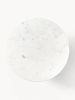 Mesa de comedor redonda con tablero de mármol Nelly, tamaños diferentes