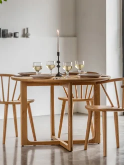 Mesa de comedor redonda Craft, Ø 110 cm