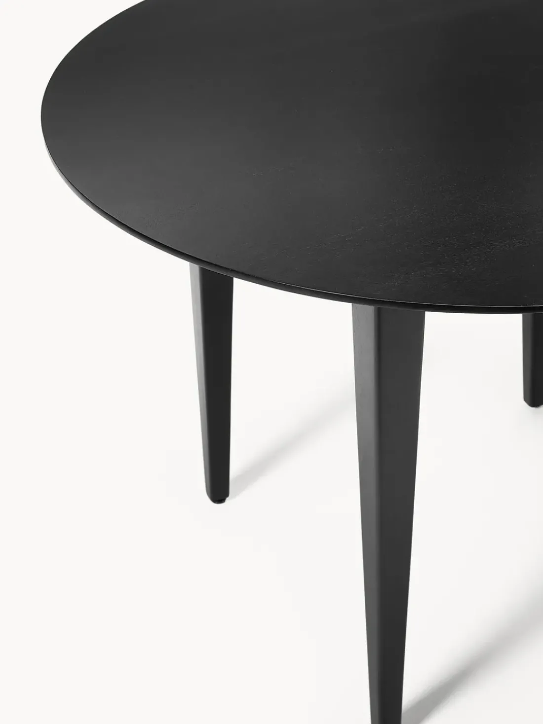 Mesa de comedor redonda de madera de mango Archie, tamaños diferentes