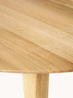Mesa de comedor redonda de madera de roble maciza Archie, Ø 110 cm