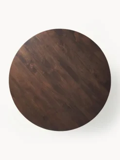 Mesa de comedor redonda de madera de mango Luca, tamaños diferentes