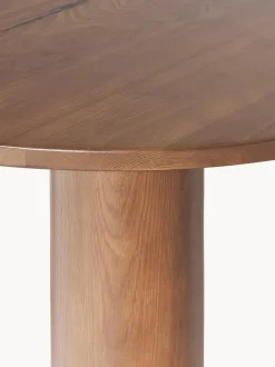 Mesa de comedor redonda de madera de roble Ohana, tamaños diferentes
