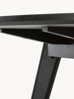 Mesa de comedor redonda de madera de caucho Yumi, Ø 115 cm