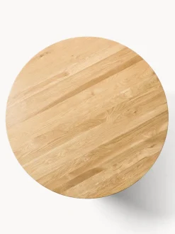 Mesa de comedor redonda de madera de roble Ohana, tamaños diferentes