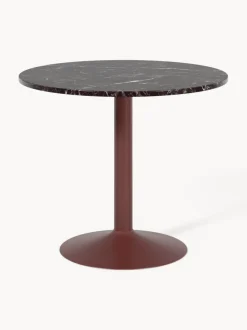 Mesa de comedor redonda de mármol Miley, tamaños diferentes