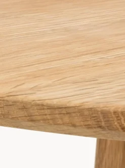 Mesa de comedor redonda de roble Yumi, Ø 115 cm