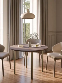 Mesa de comedor redonda Mavi, tamaños diferentes