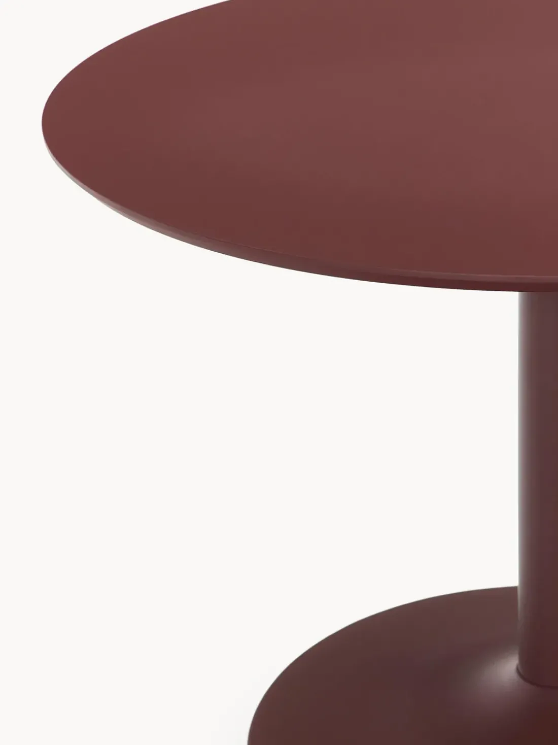 Mesa de comedor redonda Menorca, tamaños diferentes