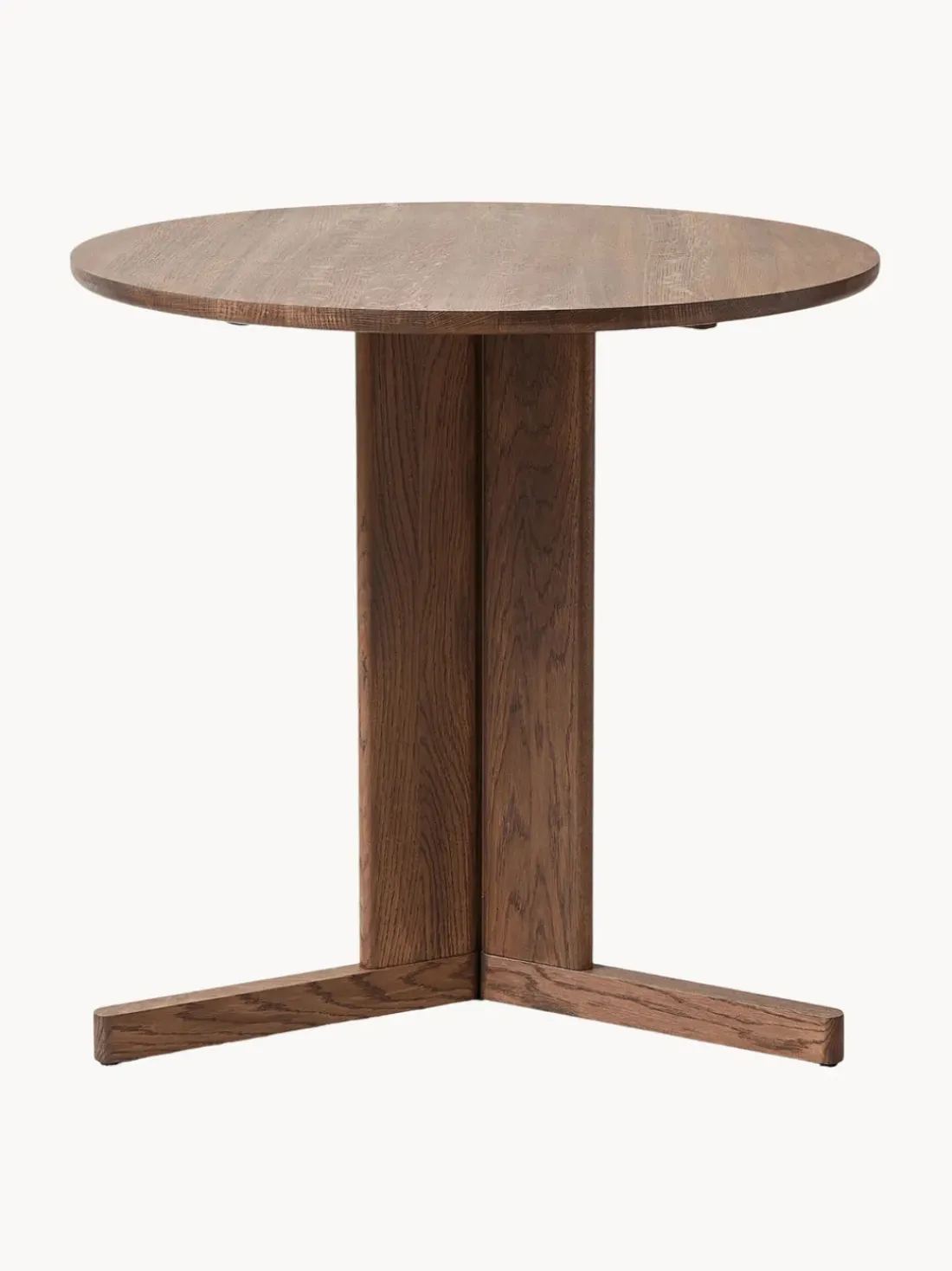 Mesa de comedor redonda plegable Trefoil, Ø 75 cm
