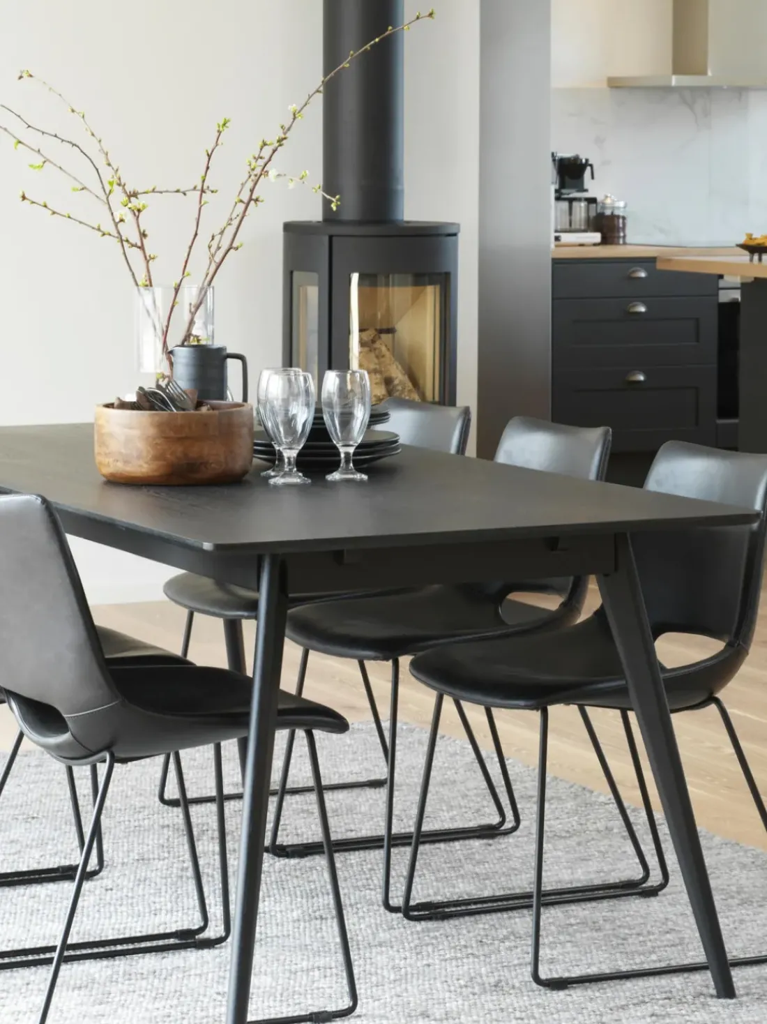 Mesa de comedor Yumi, 190 x 90 cm