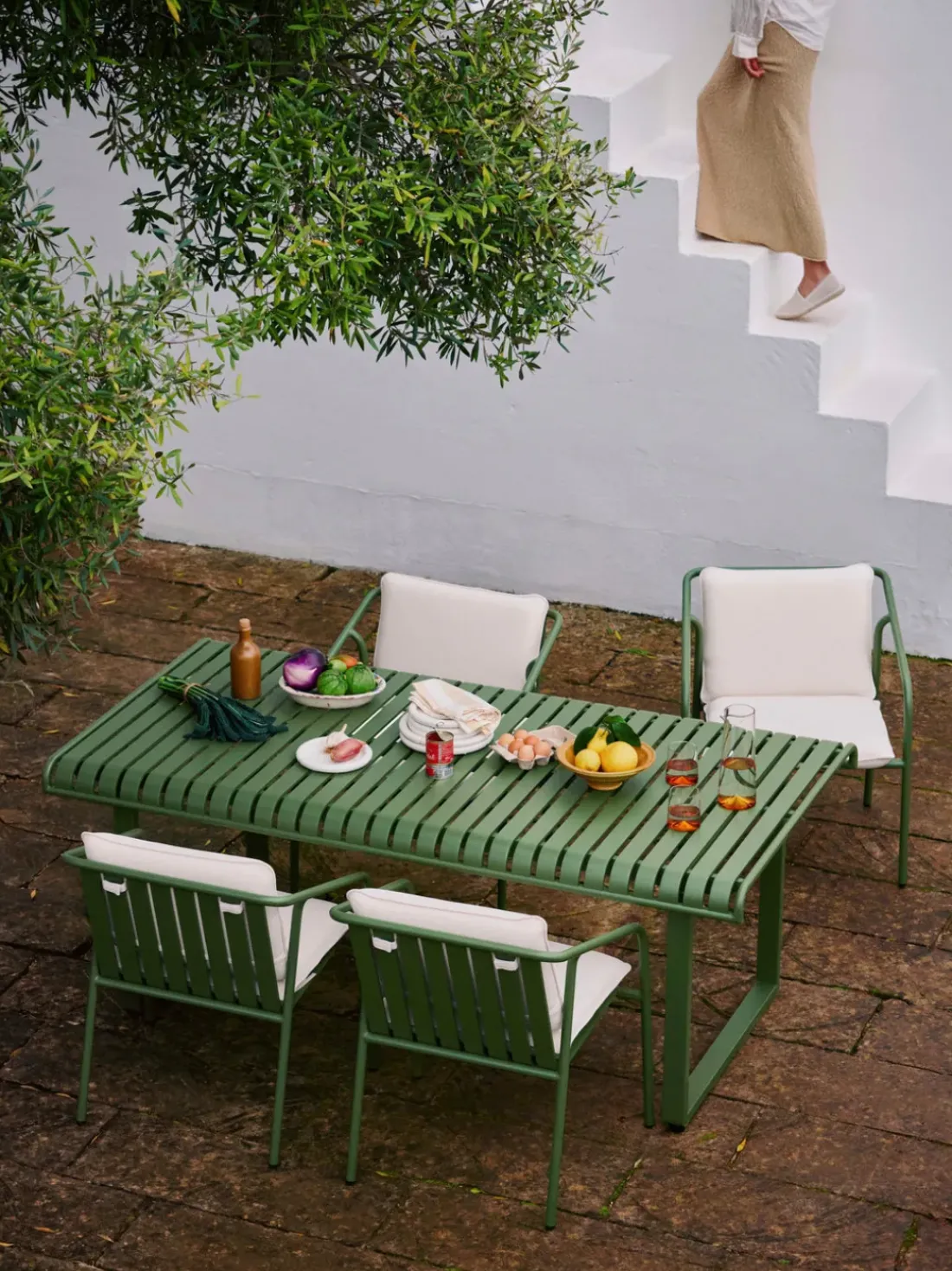 Mesa de exterior Caio, tamaños diferentes