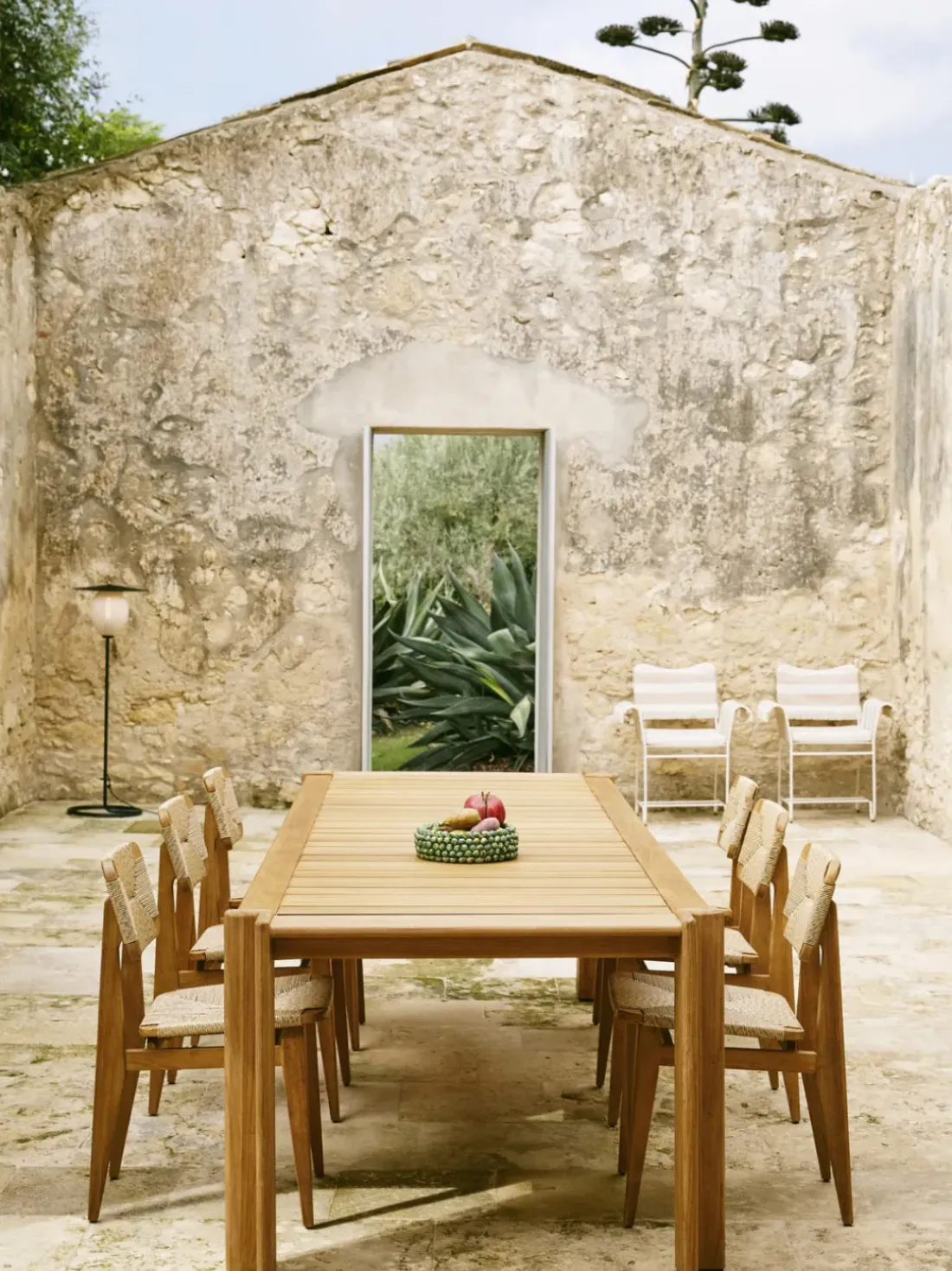 Mesa de jardín de madera de teca Atmosfera, tamaños diferentes