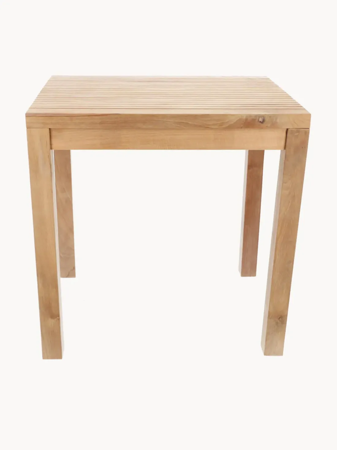 Mesa de jardín de madera de teca Samoa, 75 x 60 cm