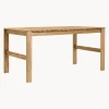Mesa de jardín plegable de madera de teca BK15, 153 x 76 cm