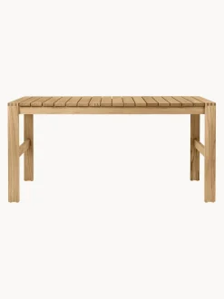 Mesa de jardín plegable de madera de teca BK15, 153 x 76 cm