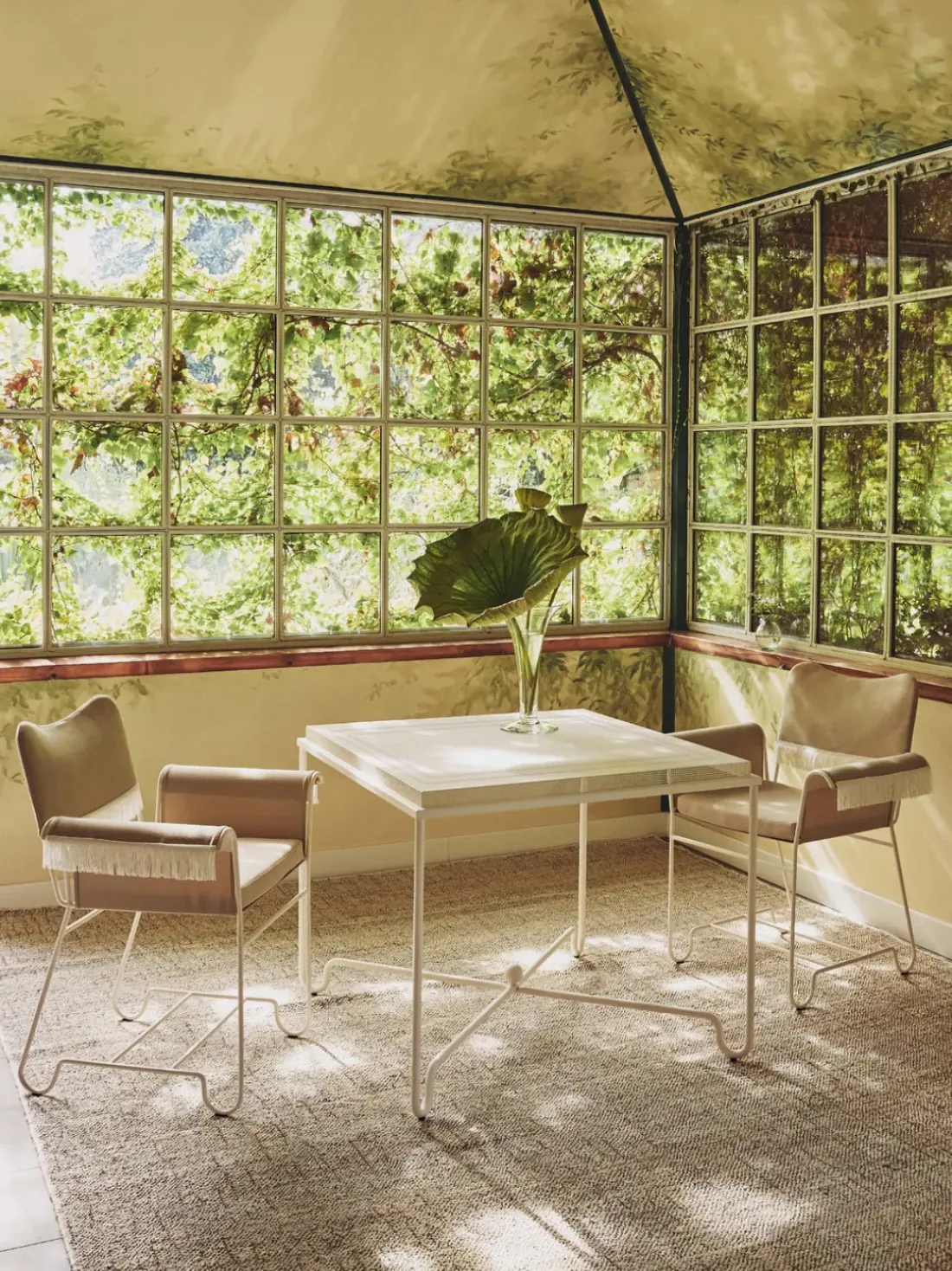 Mesa de jardín Tropique, 90 x 90 cm