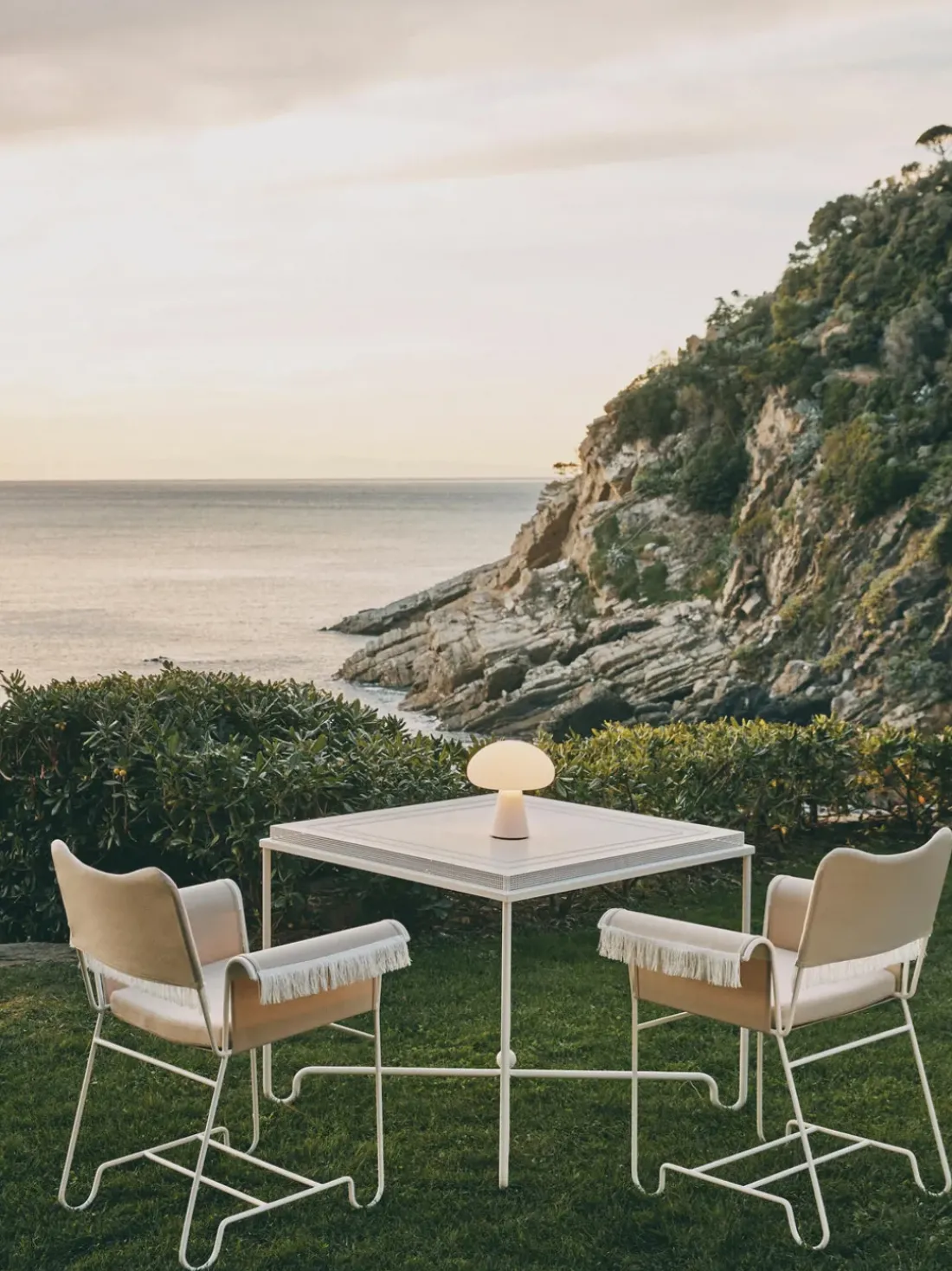 Mesa de jardín Tropique, 90 x 90 cm