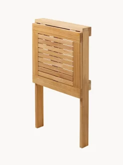 Mesa para exterior de madera de techa Balcony, plegable