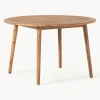 Mesa para exterior redonda de madera de acacia Marc, tamaños diferentes