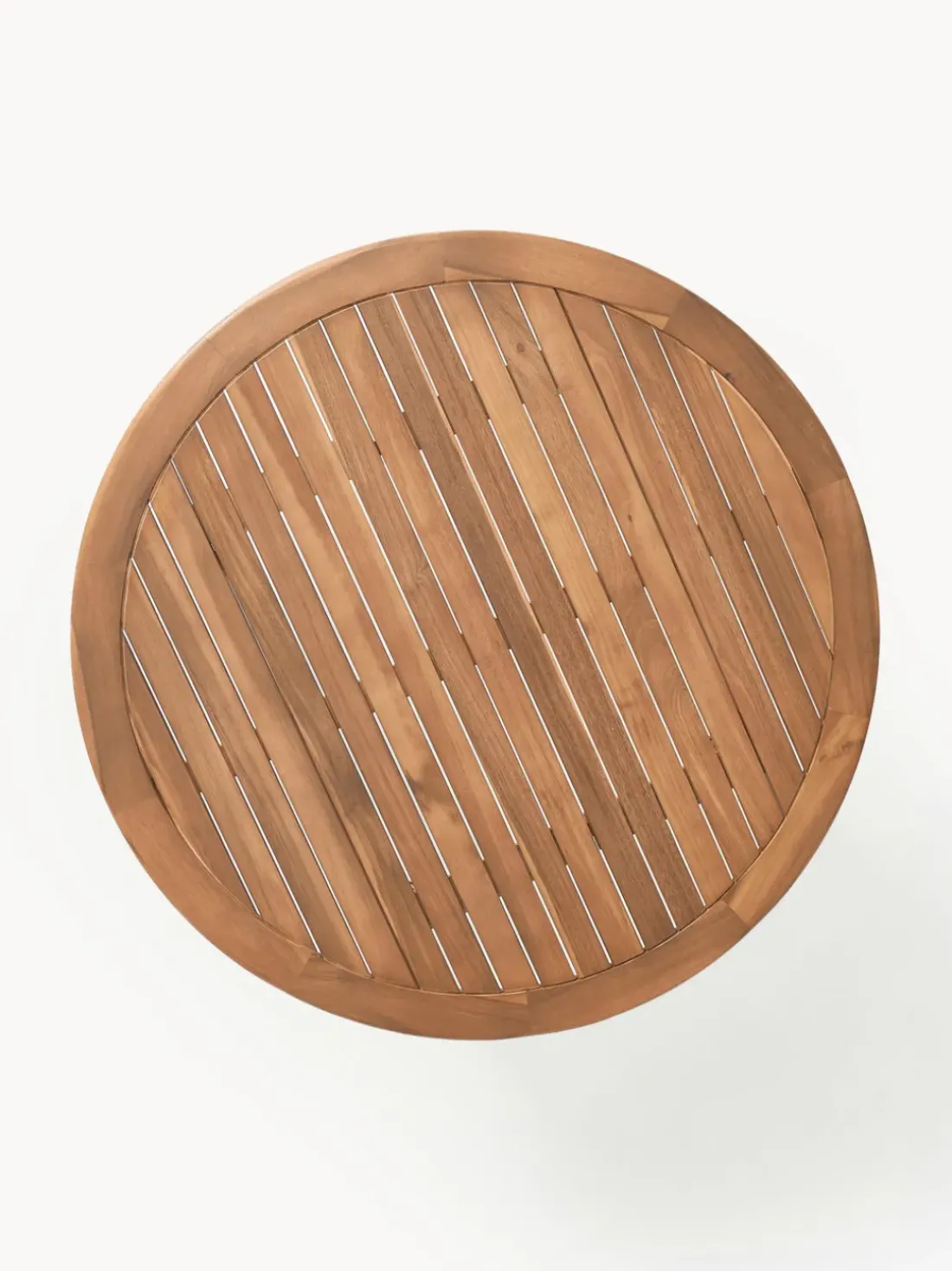 Mesa para exterior redonda de madera de acacia Marc, tamaños diferentes
