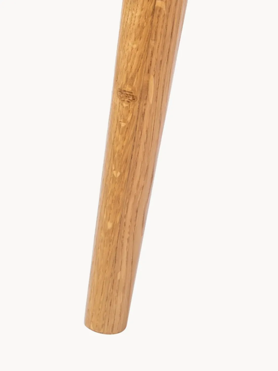 Mesita de noche de madera Barbier, puerta corredera