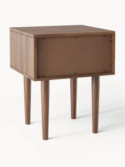 Mesita de noche de madera de mango Paul